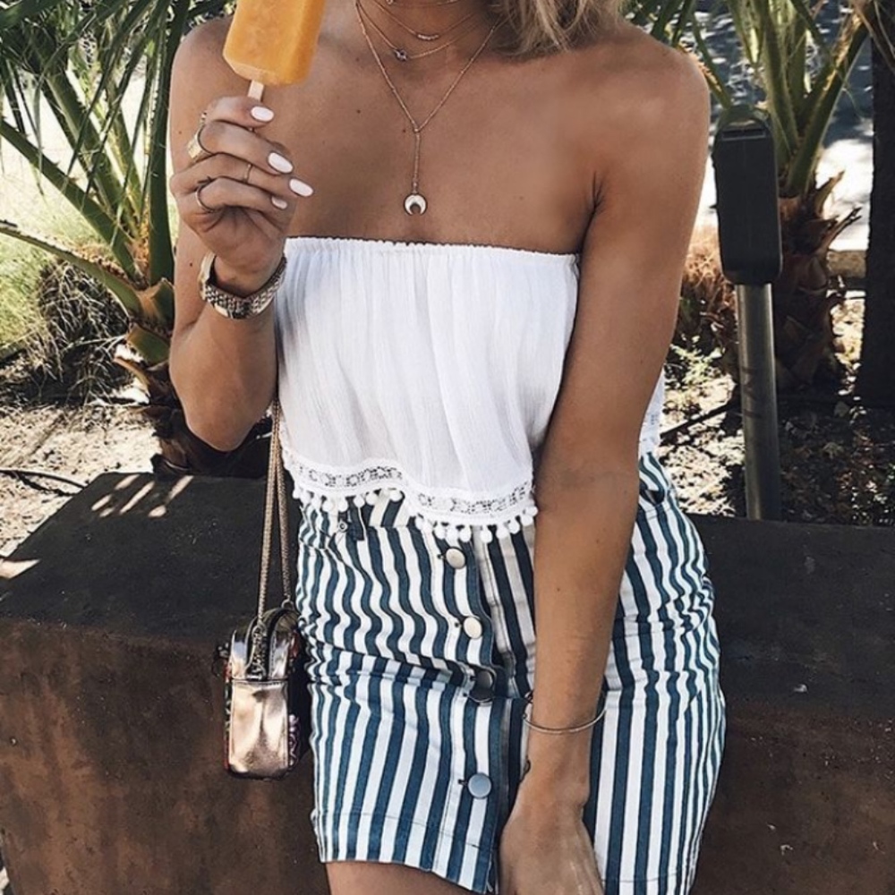 Striped Skirt